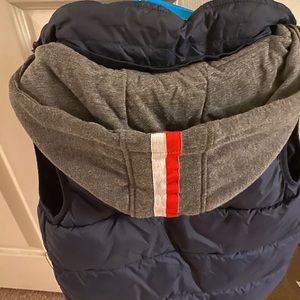 H&M Puffer Vest with a detachable hood